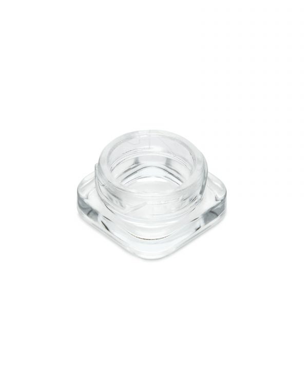 9ML Clear Glass Qube Concentrate - Image 3
