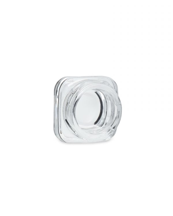 9ML Clear Glass Qube Concentrate - Image 4