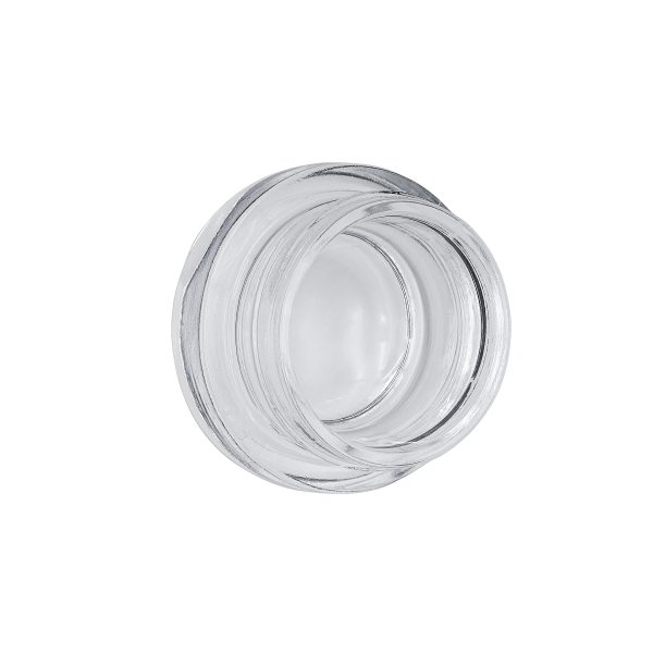 9ML Clear Glass Round Concentrate - Image 4
