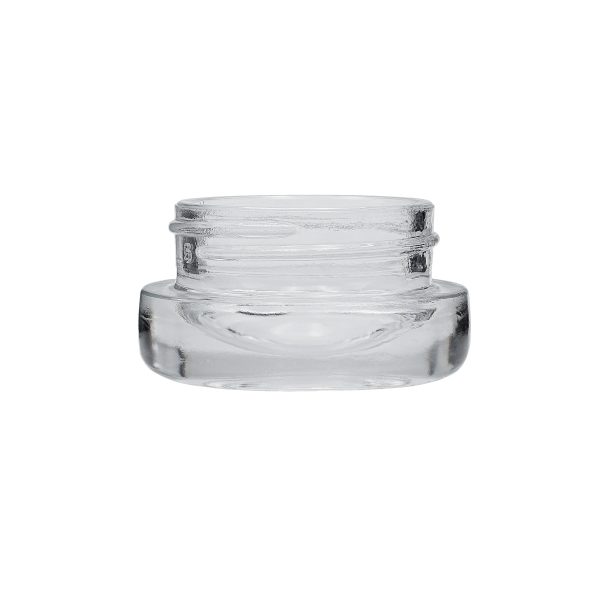 9ML Clear Glass Round Concentrate - Image 3