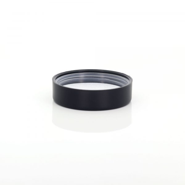 50mm CR Matte Black Cap w/ PE+PS Liner Pre-Inserted - Image 5