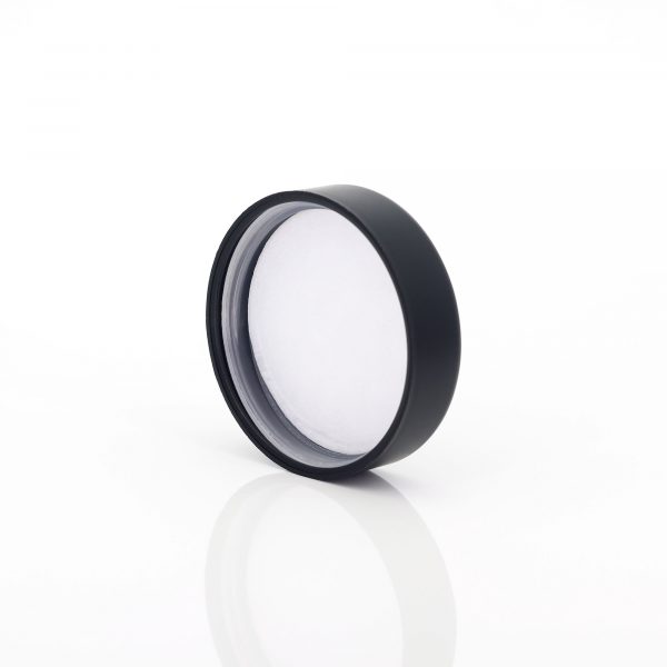 50mm CR Matte Black Cap w/ PE+PS Liner Pre-Inserted - Image 4