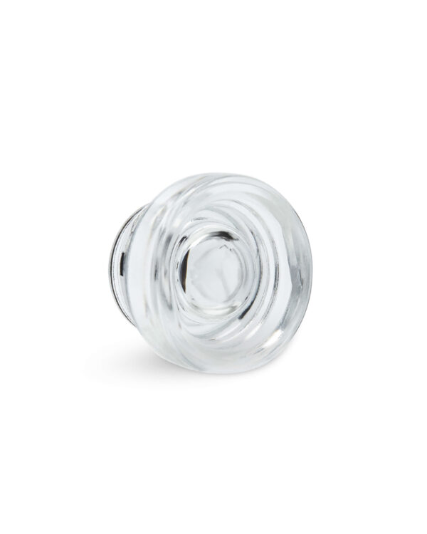 5ML Clear Glass Flat Round Concentrate - Image 3