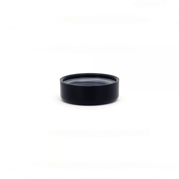 38mm CR Black Round Cap w/ PE liner Pre-Inserted - Image 4