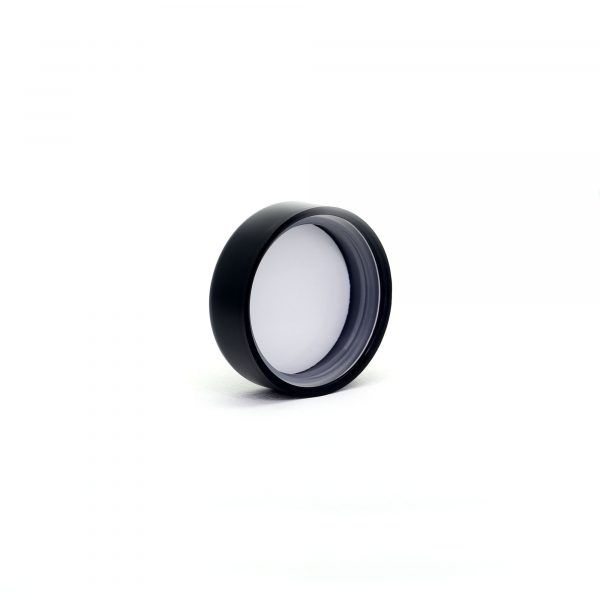 38mm CR Black Round Cap w/ PE liner Pre-Inserted - Image 3