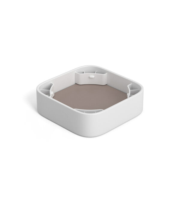38mm CR White Qube Cap w/ Teflon Liner Pre-Inserted - Image 4