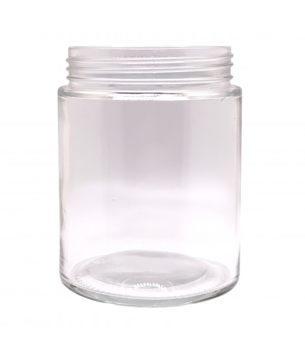 18oz Clear Glass Straight Sided Jar