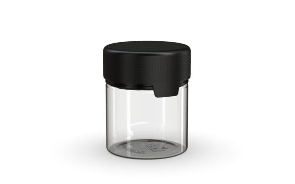 Chubby Gorilla|3oz Clear Container W/ Aviator CR Black Cap - Image 2