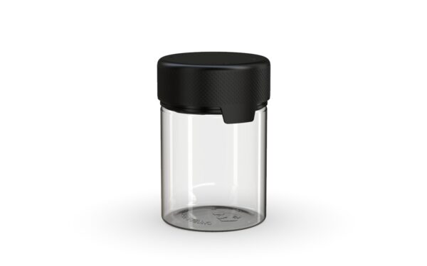 Chubby Gorilla|4oz Clear Container W/ Aviator CR Black Cap - Image 2