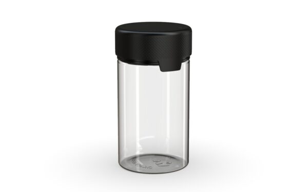 Chubby Gorilla|5oz Clear Container W/ Aviator CR Black Cap - Image 2