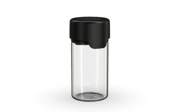 Chubby Gorilla|60mlm Clear Bottles W/ Aviator CR Black Cap - Image 2