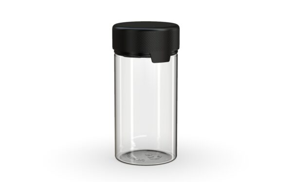 Chubby Gorilla|6oz Clear Container W/ Aviator CR Black Cap - Image 2