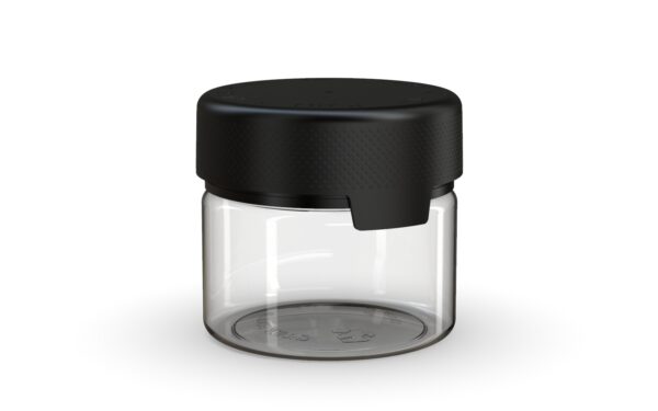 Chubby Gorilla|10oz Clear XL Container W/ Aviator CR Black Cap - Image 2