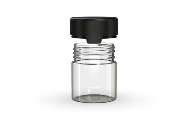 Chubby Gorilla|3oz Clear Container W/ Aviator CR Black Cap - Image 3