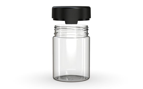 Chubby Gorilla|21.5oz Clear XL Container W/ Aviator CR Black Cap - Image 3