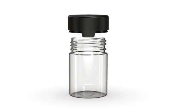 Chubby Gorilla|4oz Clear Container W/ Aviator CR Black Cap - Image 3