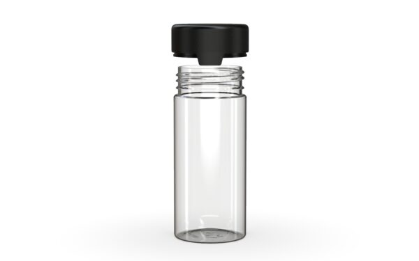 Chubby Gorilla|8oz Clear Container W/ Aviator CR Black Cap - Image 3
