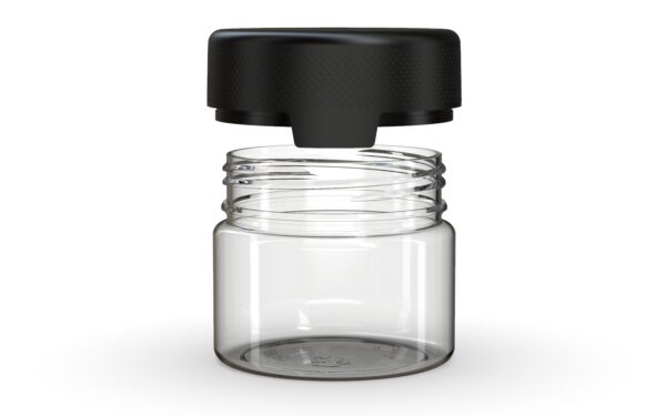Chubby Gorilla|10oz Clear XL Container W/ Aviator CR Black Cap - Image 3