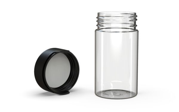 Chubby Gorilla|5oz Clear Container W/ Aviator CR Black Cap - Image 4