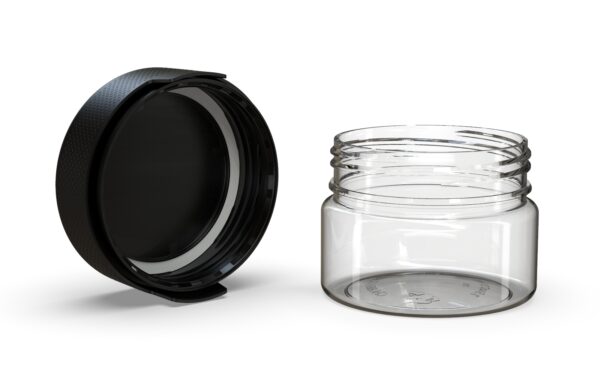 Chubby Gorilla|7.5oz Clear XL Container W/ Aviator CR Black Cap - Image 4