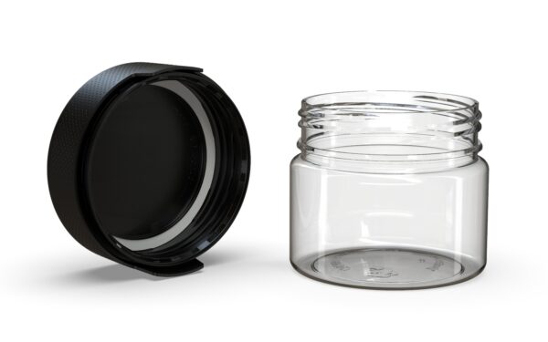 Chubby Gorilla|10oz Clear XL Container W/ Aviator CR Black Cap - Image 4