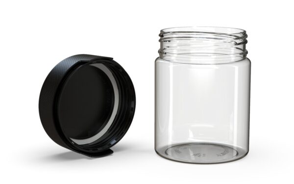 Chubby Gorilla|18.5oz Clear XL Container W/ Aviator CR Black Cap - Image 4