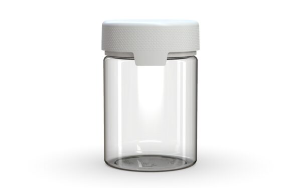 Chubby Gorilla|21.5oz Clear XL Container W/ Aviator CR White Cap