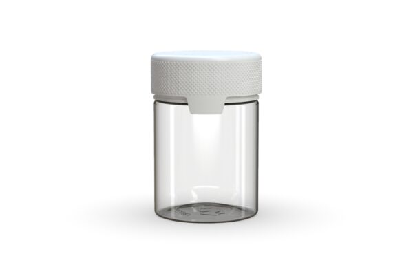 Chubby Gorilla|4oz Clear Container W/ Aviator CR White Cap
