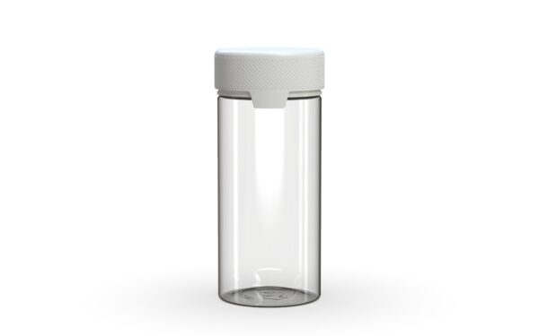 Chubby Gorilla|8oz Clear Container W/ Aviator CR White Cap