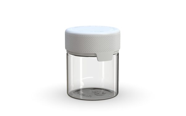 Chubby Gorilla|3oz Clear Container W/ Aviator CR White Cap - Image 2