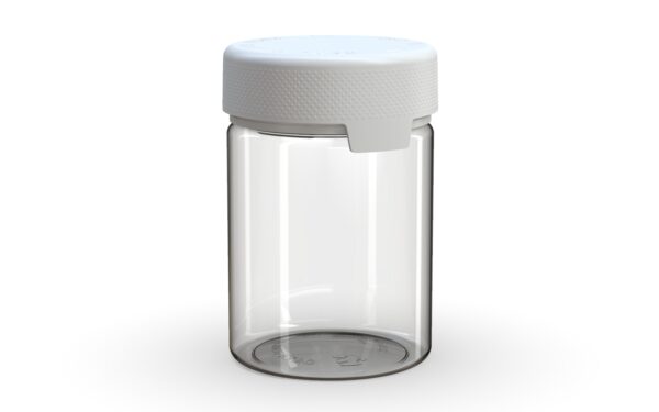 Chubby Gorilla|21.5oz Clear XL Container W/ Aviator CR White Cap - Image 2