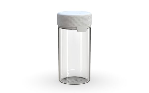 Chubby Gorilla|6oz Clear Container W/ Aviator CR White Cap - Image 2