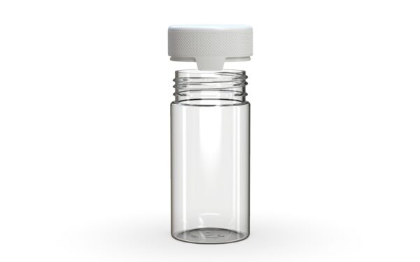 Chubby Gorilla|6oz Clear Container W/ Aviator CR White Cap - Image 3