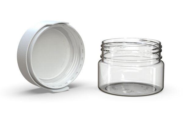 Chubby Gorilla|7.5oz Clear XL Container W/ Aviator CR White Cap - Image 4