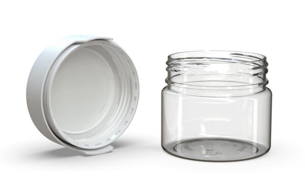 Chubby Gorilla|10oz Clear XL Container W/ Aviator CR White Cap - Image 4