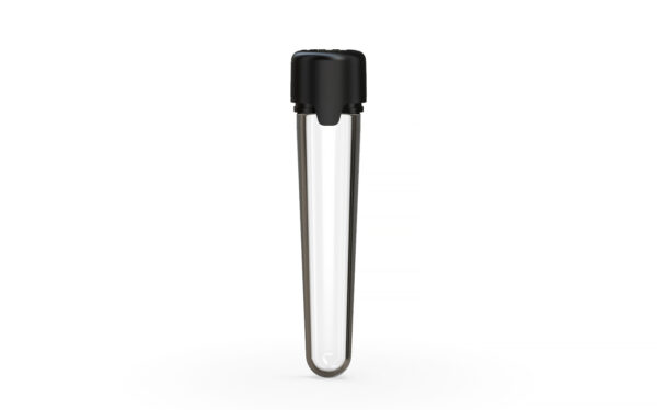Chubby Gorilla|25x100mm Clear Tube W/ Aviator CR Black Cap
