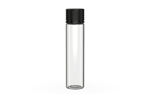 Chubby Gorilla|25x95mm Clear Tube W/ Spiral CR Black Cap