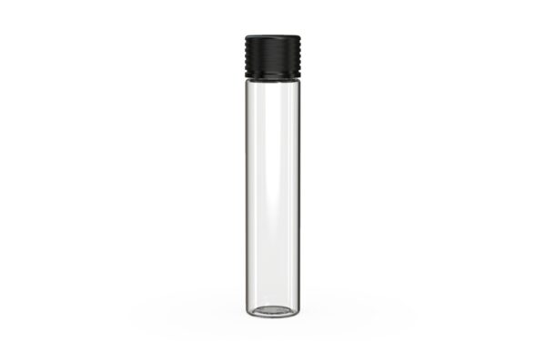 Chubby Gorilla|25x115mm Clear Tube W/ Spiral CR Black Cap