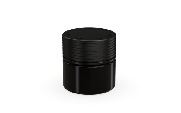 Chubby Gorilla|2oz Black Jar W/ Spiral CR Black Cap - Image 2