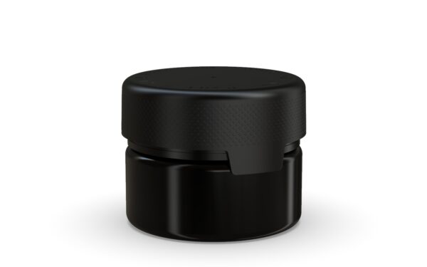 Chubby Gorilla|7.5oz Black XL Container W/ Aviator CR Black Cap - Image 2