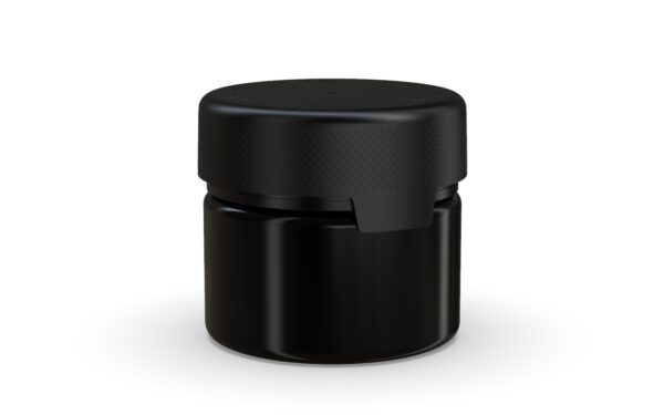 Chubby Gorilla|10oz Black XL Container W/ Aviator CR Black Cap - Image 2