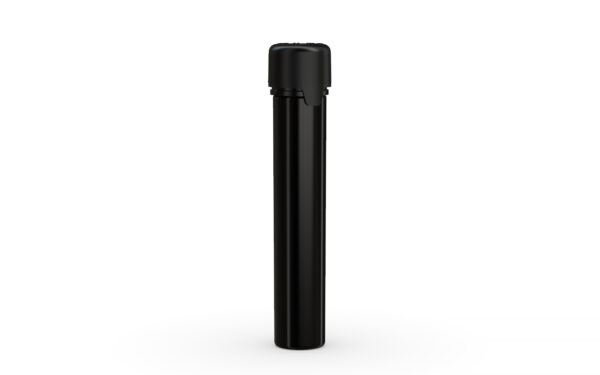Chubby Gorilla|25x100mm Black Flat Bottom Tube W/ Aviator CR Black Cap - Image 2