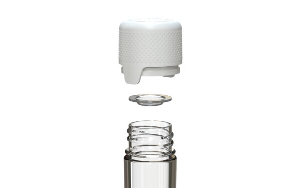 Chubby Gorilla|25x120mm Clear Tube W/ Aviator CR White Cap - Image 5