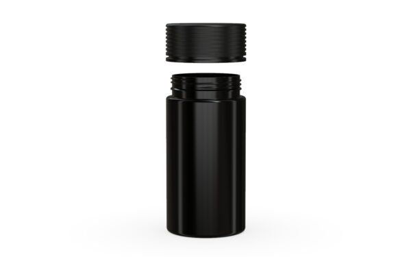 Chubby Gorilla|6oz Black Jar W/ Spiral CR Black Cap - Image 3