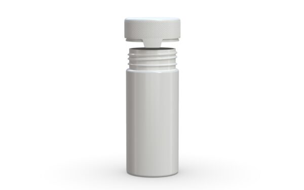 Chubby Gorilla|8oz White Container W/ Aviator CR White Cap - Image 3