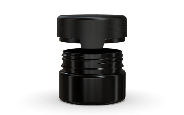 Chubby Gorilla|7.5oz Black XL Container W/ Aviator CR Black Cap - Image 3