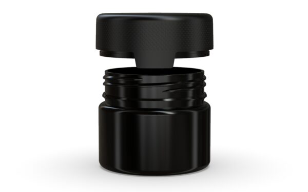 Chubby Gorilla|10oz Black XL Container W/ Aviator CR Black Cap - Image 3
