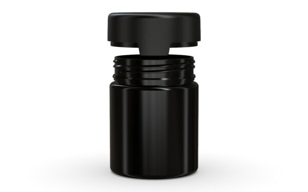 Chubby Gorilla|18.5oz Black XL Container W/ Aviator CR Black Cap - Image 3