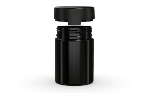 Chubby Gorilla|21.5oz Black XL Container W/ Aviator CR Black Cap - Image 3