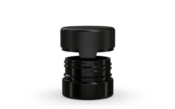 Chubby Gorilla|1oz Black Container W/ Aviator CR Black Cap - Image 4